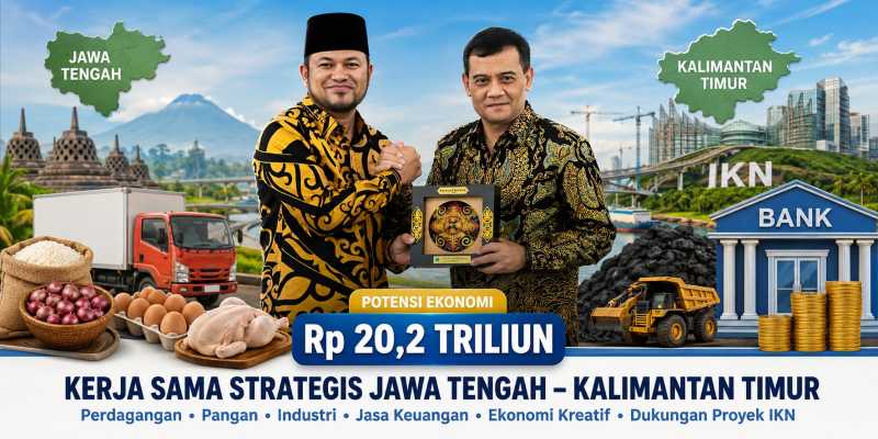 Rp20,2 Triliun Jateng-Kaltim Diuji Untuk Realisasi